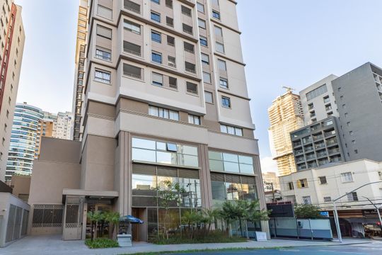 Fachada de apartamento para alugar com 1 quarto, 37m² em Pompeia, São Paulo