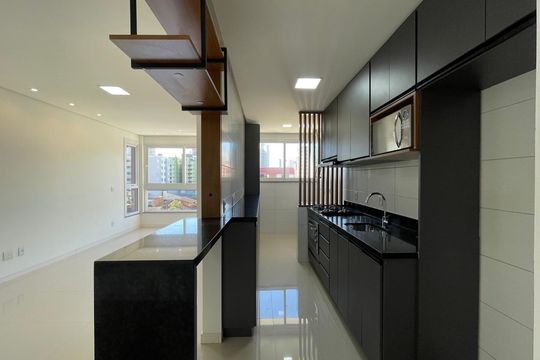 Cozinha de apartamento para alugar com 2 quartos, 77m² em Vila Rosa, Novo Hamburgo