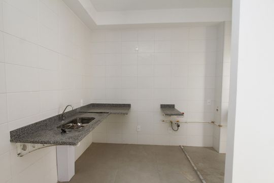 Cozinha de apartamento à venda com 1 quarto, 70m² em Palmeiras, Belo Horizonte