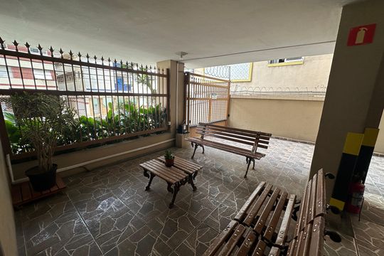 Área comum de apartamento para alugar com 1 quarto, 50m² em Boa Vista, São Vicente