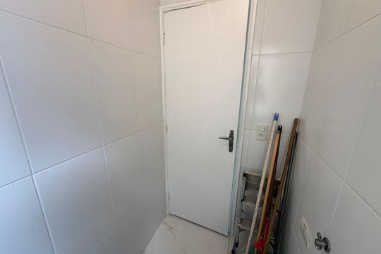 Área de Serviço de apartamento para alugar com 1 quarto, 50m² em Boa Vista, São Vicente