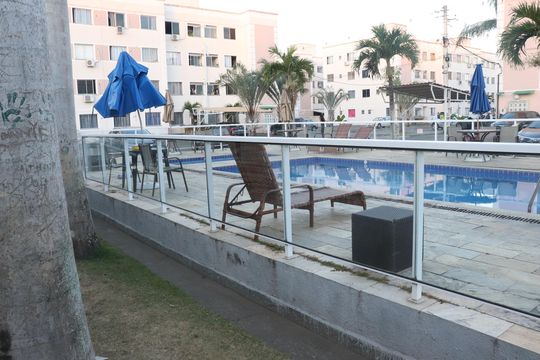Área comum de apartamento para alugar com 2 quartos, 50m² em Parque dos Rodoviários, Campos dos Goytacazes