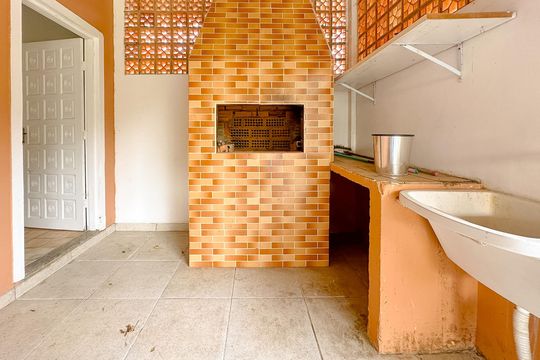 Churrasqueira de casa para alugar com 3 quartos, 110m² em Ratones, Florianópolis