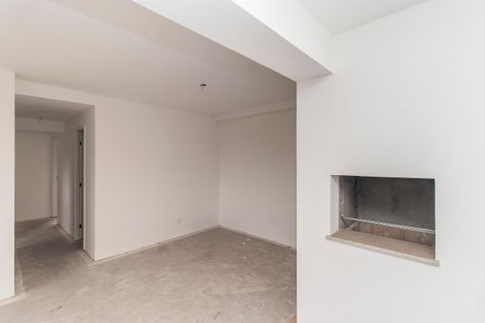 Cozinha de apartamento à venda com 3 quartos, 72m² em Glória, Porto Alegre