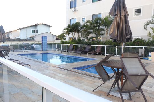 Área comum - Piscina de apartamento para alugar com 2 quartos, 50m² em Parque Rodoviária, Campos dos Goytacazes