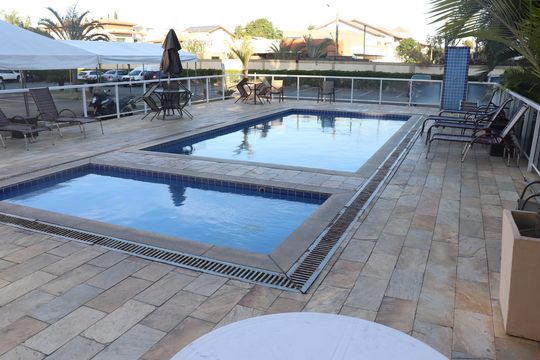 Área comum - Piscina de apartamento para alugar com 2 quartos, 50m² em Parque Rodoviária, Campos dos Goytacazes