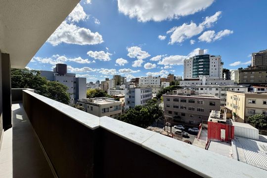 Vista de apartamento à venda com 2 quartos, 100m² em Anchieta, Belo Horizonte