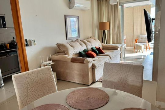 Sala de apartamento à venda com 4 quartos, 137m² em Recreio dos Bandeirantes, Rio de Janeiro