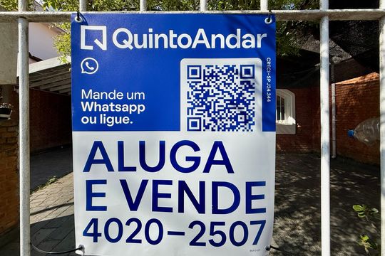 Placa  de casa para alugar com 2 quartos, 250m² em Jardim Promissao, São Paulo