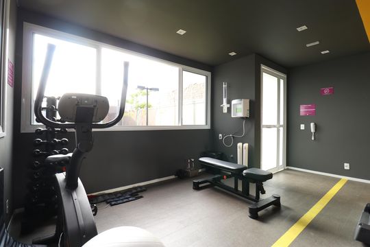 Academia  de apartamento para alugar com 1 quarto, 36m² em Lapa, São Paulo