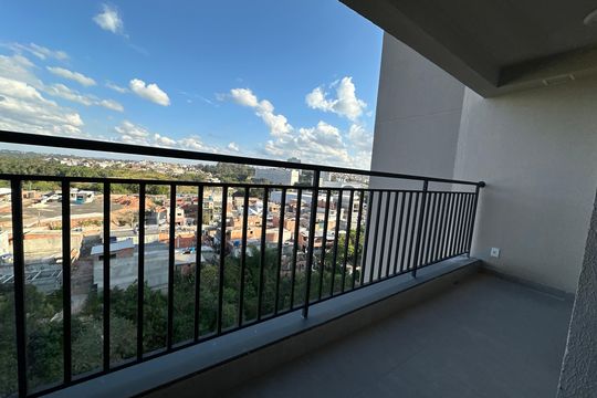 Varanda da Sala de apartamento para alugar com 2 quartos, 55m² em Jardim Maria Helena, Barueri