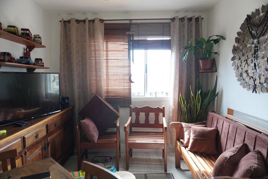 Sala de apartamento à venda com 2 quartos, 53m² em Itaquera, São Paulo