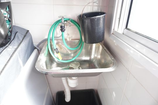 Área de serviço de apartamento à venda com 2 quartos, 53m² em Itaquera, São Paulo
