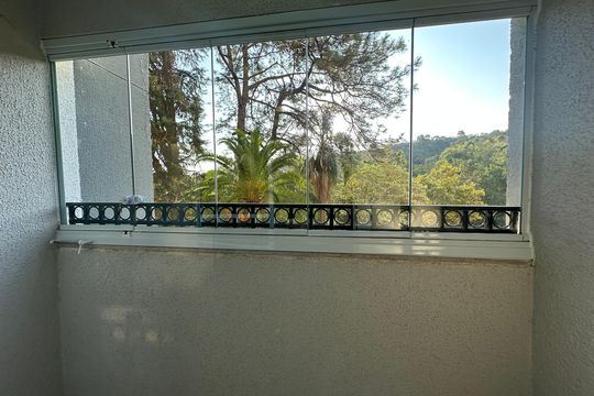 Varanda da Sala de apartamento para alugar com 1 quarto, 54m² em Jardim Maria Helena, Barueri