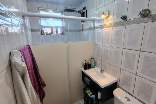 Banheiro de apartamento à venda com 3 quartos, 104m² em Vila Castelo, São Paulo