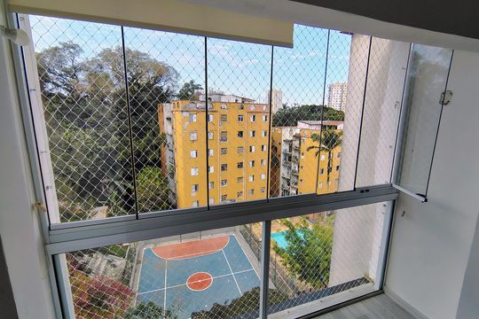 Vista de apartamento à venda com 3 quartos, 104m² em Vila Castelo, São Paulo