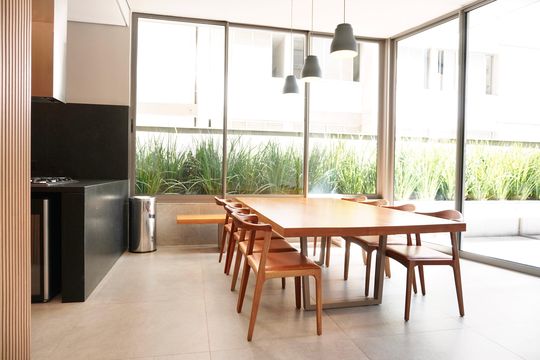 Área comum - Espaço Gourmet  de apartamento à venda com 3 quartos, 110m² em Funcionários, Belo Horizonte