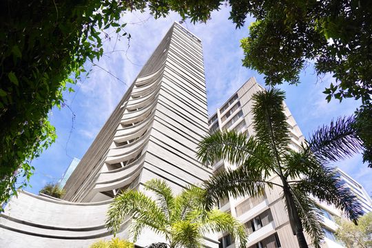Fachada do Prédio de apartamento à venda com 3 quartos, 110m² em Funcionários, Belo Horizonte