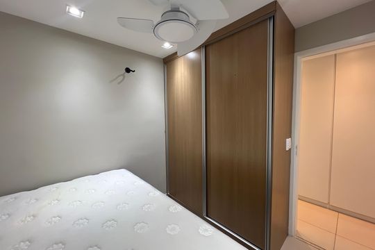 Quarto 1 de apartamento para alugar com 3 quartos, 76m² em Castelo, Belo Horizonte