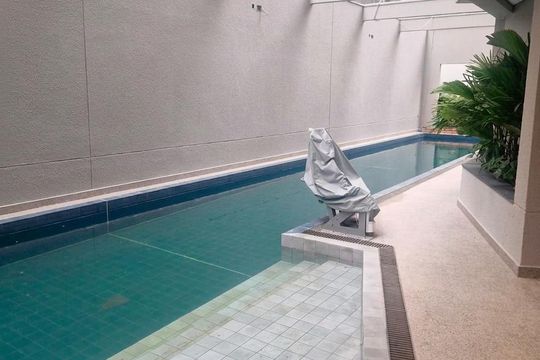 Área externa de apartamento à venda com 1 quarto, 35m² em Vila Olímpia, São Paulo