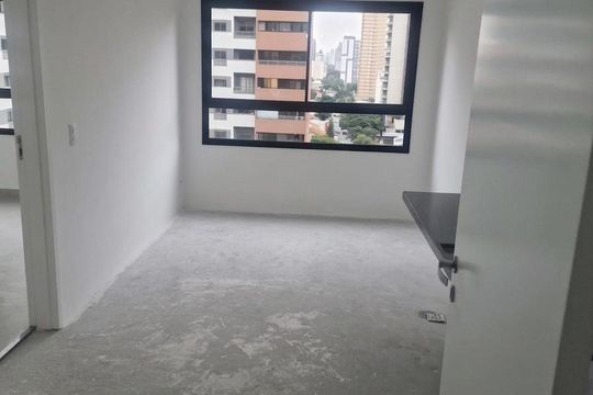 Sala de apartamento à venda com 1 quarto, 35m² em Vila Olímpia, São Paulo