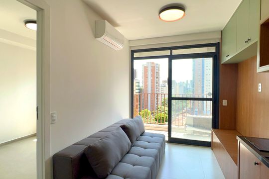 Sala de kitnet/studio para alugar com 1 quarto, 28m² em Pinheiros, São Paulo