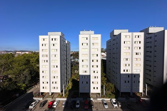 Vista do Quarto 1 de apartamento à venda com 2 quartos, 57m² em Demarchi, São Bernardo do Campo