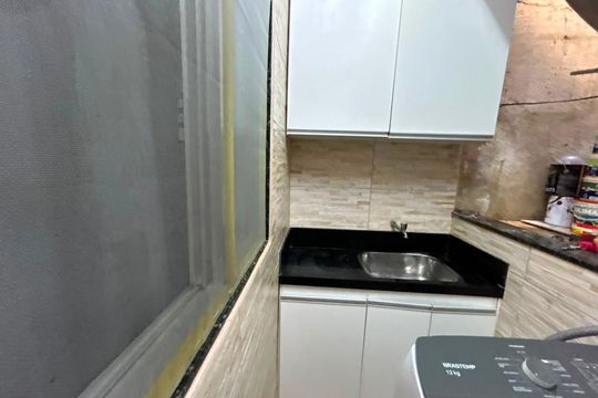 Área de serviço de apartamento para alugar com 2 quartos, 72m² em Recreio dos Bandeirantes, Rio de Janeiro