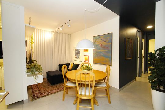 Sala de apartamento à venda com 2 quartos, 46m² em Buritis, Belo Horizonte