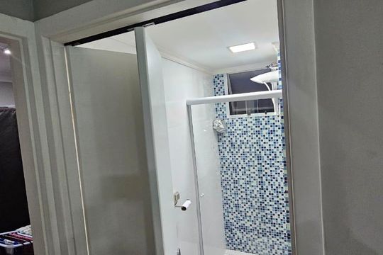 Banheiro de apartamento para alugar com 2 quartos, 39m² em Vila Nova Bonsucesso, Guarulhos