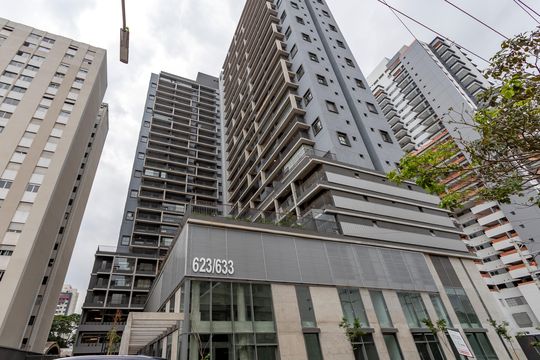 Fachada de apartamento para alugar com 2 quartos, 41m² em Santo Amaro, São Paulo