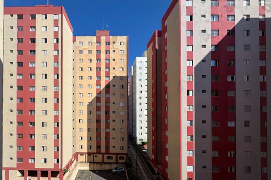 Vista - Sala  de apartamento à venda com 2 quartos, 56m² em Anchieta, São Bernardo do Campo