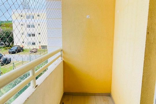 Varanda de apartamento para alugar com 2 quartos, 48m² em Bairro Jardim Nossa Senhora das Graças, Cotia