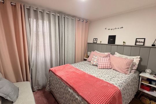 Quarto 1 de apartamento à venda com 2 quartos, 52m² em Vila Santa Antonia, Diadema