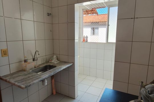 Cozinha de apartamento à venda com 2 quartos, 58m² em Rio Branco, Belo Horizonte