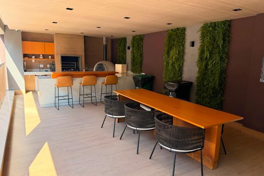Área comum - Churrasqueira de apartamento à venda com 2 quartos, 70m² em Pompeia, São Paulo