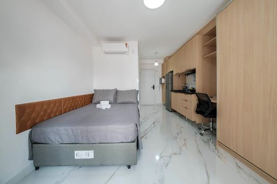 Studio de kitnet/studio à venda com 1 quarto, 30m² em Santo Amaro, São Paulo