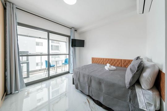 Studio de kitnet/studio à venda com 1 quarto, 30m² em Santo Amaro, São Paulo
