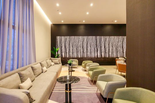 Área comum de kitnet/studio à venda com 1 quarto, 30m² em Santo Amaro, São Paulo