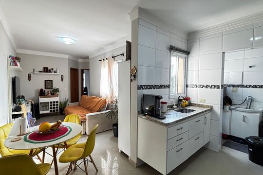 Apartamento à venda com 2 quartos, 56m² em Vila Valparaíso, Santo André