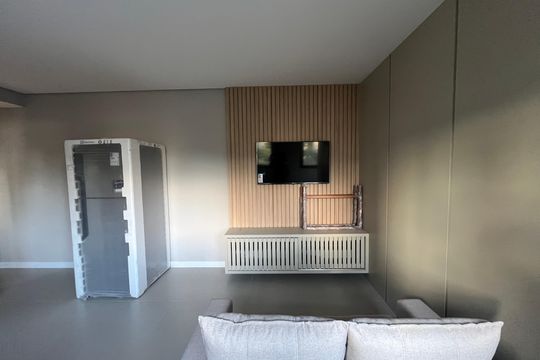 Sala de apartamento à venda com 1 quarto, 44m² em Ouro Preto, Belo Horizonte