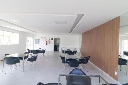 Área externa de apartamento para alugar com 2 quartos, 52m² em Vila Satúrnia, Campinas