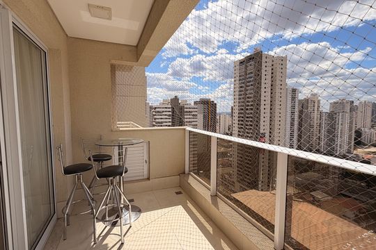 Sacada de apartamento para alugar com 2 quartos, 65m² em Setor Bueno, Goiânia