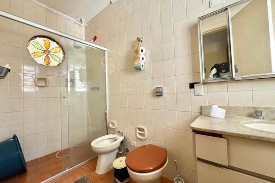 Banheiro da Suíte 2 de casa à venda com 4 quartos, 199m² em Parque Jabaquara, São Paulo