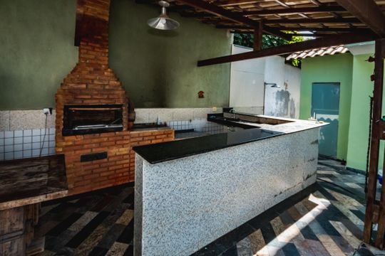 Churrasqueira de casa à venda com 3 quartos, 250m² em Trevo, Belo Horizonte