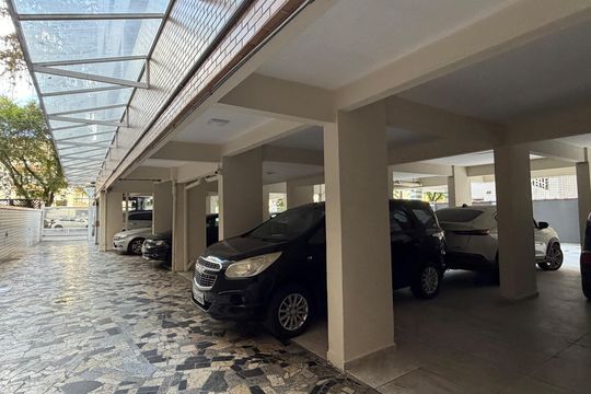 Área comum de apartamento para alugar com 1 quarto, 44m² em Ponta da Praia, Santos