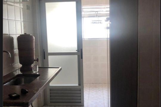 Cozinha de apartamento à venda com 2 quartos, 55m² em Vila Mazzei, São Paulo