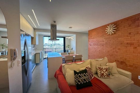 Sala de apartamento à venda com 3 quartos, 58m² em Vila Militar, Barueri