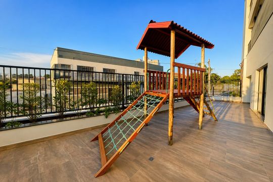Área externa de apartamento para alugar com 2 quartos, 57m² em Jardim Santa Cruz, Indaiatuba