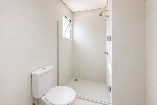 Banheiro de apartamento para alugar com 2 quartos, 57m² em Jardim Santa Cruz, Indaiatuba